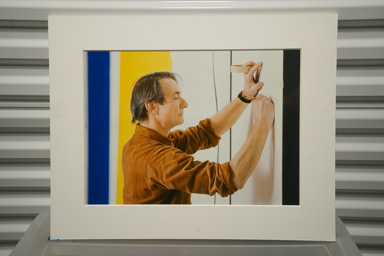 From 2015 exhibition at Gagosian Gallery. Mat size 20