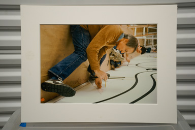 From 2015 exhibition at Gagosian Gallery. Mat size 20