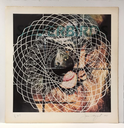 James Rosenquist. Lithograph, signed, numbered 7 of 8. Approximately 32 x 32in.