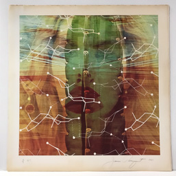 James Rosenquist. Lithograph, signed, numbered 7 of 8. Approximately 32 x 32in.