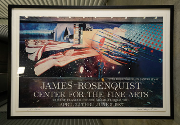 Poster. James Rosenquist Star Thief. Frame 28>5