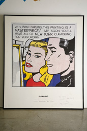 Poster, Roy Lichtenstein. Frame 24